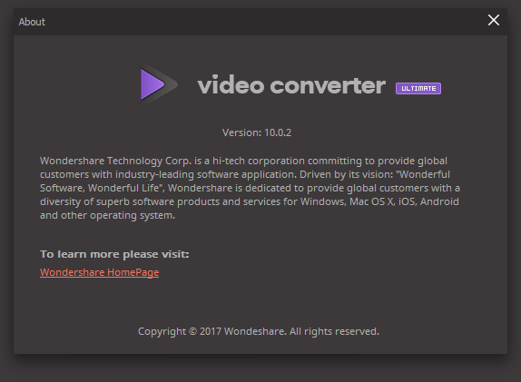 Wondershare Video Converter Keygen Mac